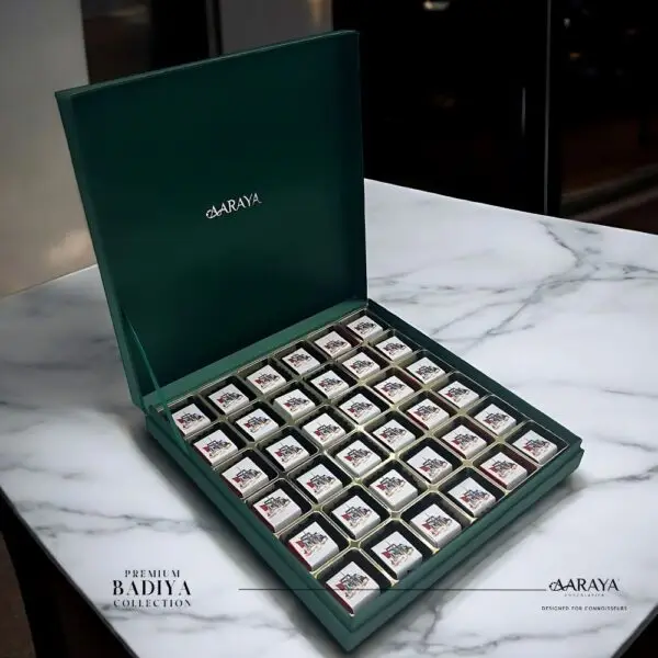 Luxurious handcrafted chocolates by AARAYA® Chocolatier, elegantly packaged and crafted with the finest ingredients for a premium chocolate experience. Perfect for gifting, special occasions, or indulgent moments, offering a blend of exquisite flavors and textures