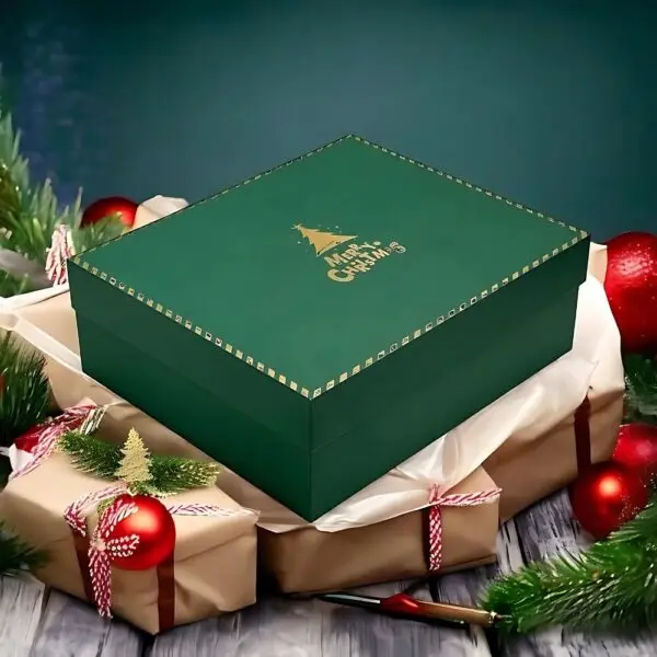 Golden Season Festive Chocolates Gift Box by AARAYA® – a luxurious Christmas gift featuring 105 premium assorted chocolates in elegant limited-edition packaging. Perfect for festive celebrations and gifting.